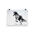 Fierce Friesian - print