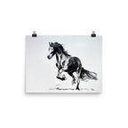 Fierce Friesian - print