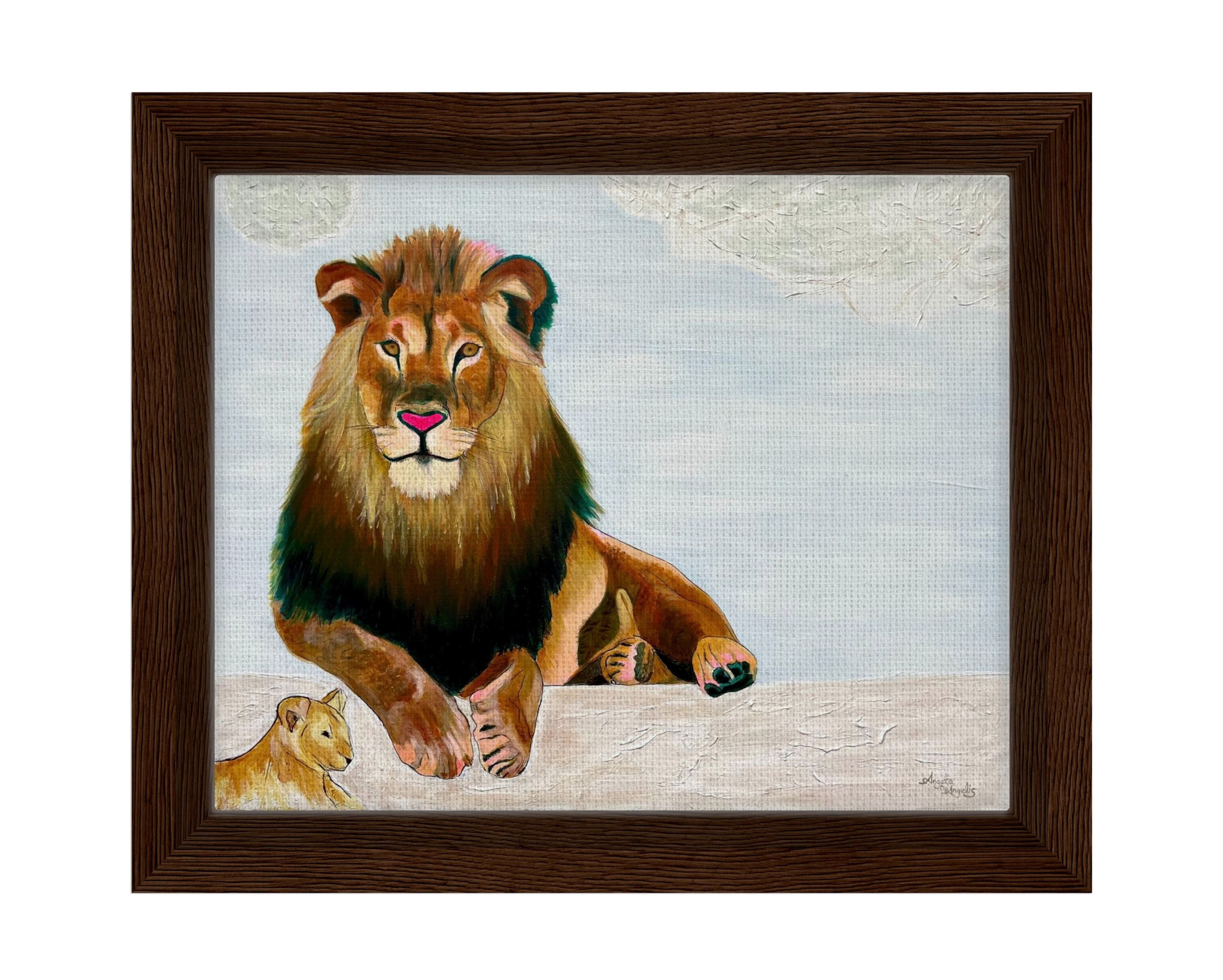Regal - Canvas Print (Framed)