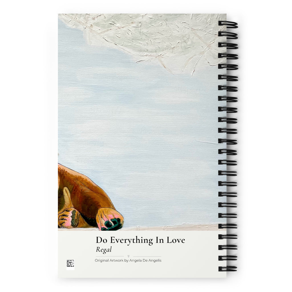 Regal – Do Everything In Love Journal (Dotted Spiral Notebook)