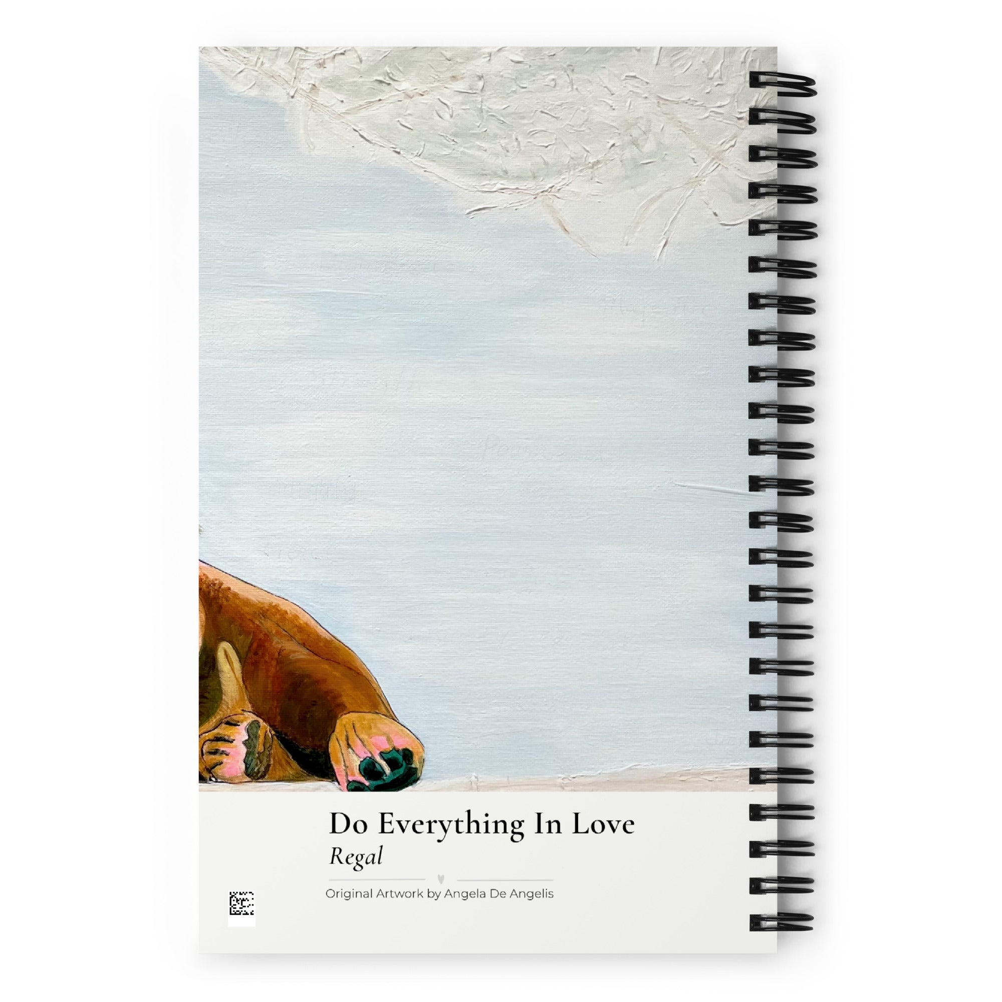 Regal – Do Everything In Love Journal (Dotted Spiral Notebook)