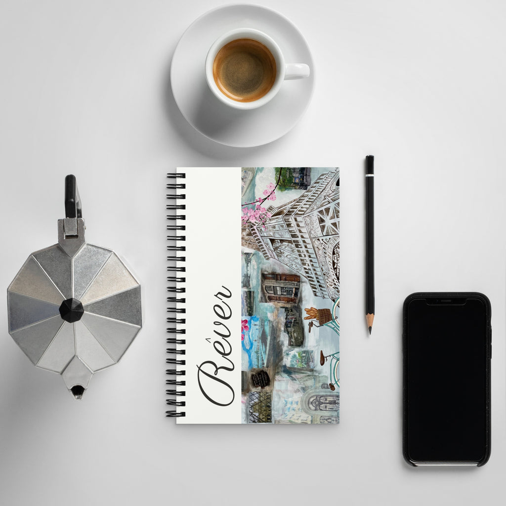 Rêver— Paris Collection Journal (Dotted Spiral notebook)
